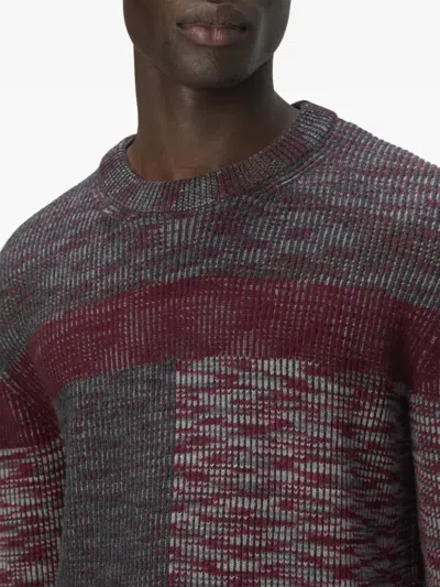 Missoni Crew Neck Sweater With Check Pattern In Multi