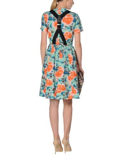 Shop Marc By Marc Jacobs Knee-length Dress In Light Green