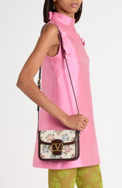 Valentino Jacquard Fabric '9to5' Shoulder Bag In Multi