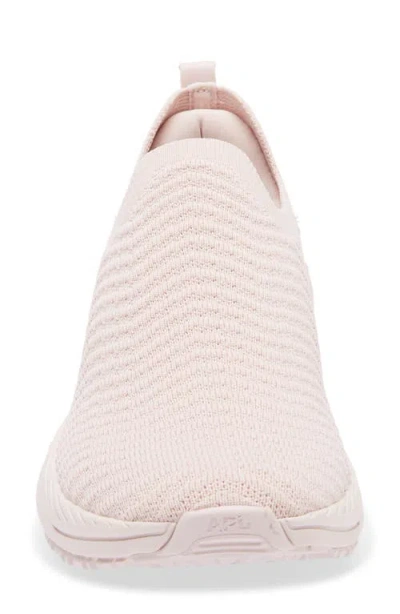 Apl Athletic Propulsion Labs Apl Techloom Traveler Slip-on Sneaker In Pink