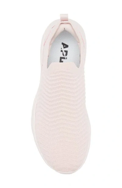 Apl Athletic Propulsion Labs Apl Techloom Traveler Slip-on Sneaker In Pink