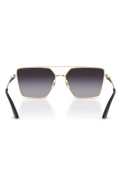 Jimmy Choo Joss 58mm Gradient Square Sunglasses In Multi