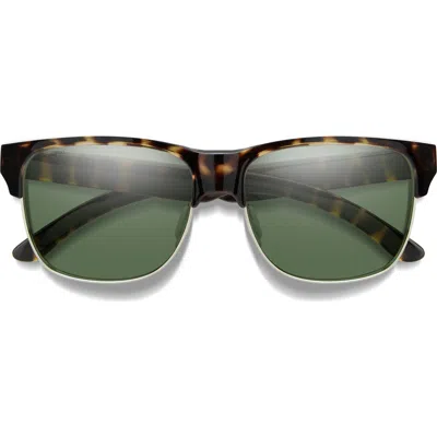 Smith Lowdown Split 56mm Chromapop™ Polarized Square Sunglasses In Multi