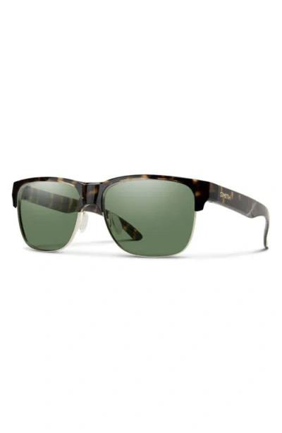 Smith Lowdown Split 56mm Chromapop™ Polarized Square Sunglasses In Multi