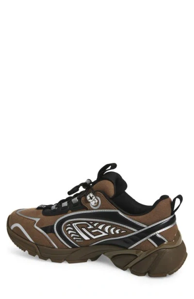 Balmain 'cosmic Dust' Sneakers In Green