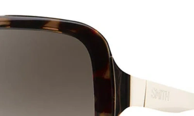 Smith Aveline 55mm Chromapop™ Polarized Square Sunglasses In Brown