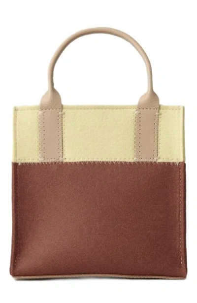 Graf & Lantz Graf Lantz Jaunt Merino Wool Mini Tote In Multi