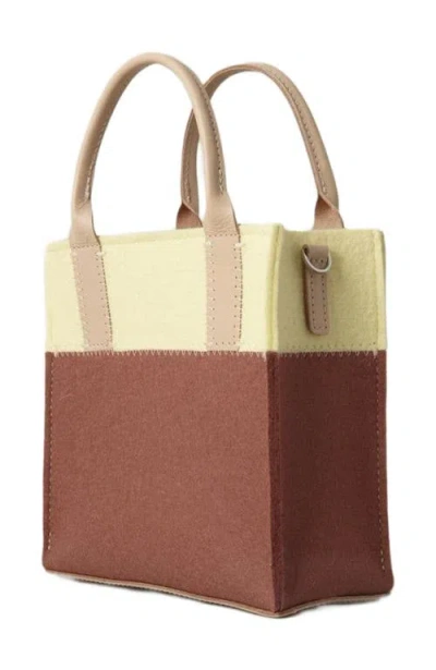 Graf & Lantz Graf Lantz Jaunt Merino Wool Mini Tote In Multi