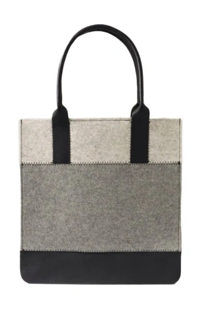 Graf & Lantz Graf Lantz Jaunt Merino Wool Tote In Black