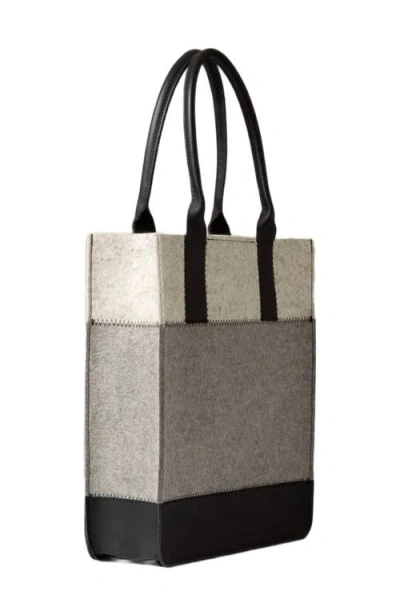 Graf & Lantz Graf Lantz Jaunt Merino Wool Tote In Black