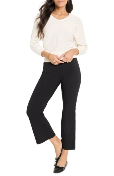 Nic + Zoe Nic+zoe Berkeley Wonderstretch Ankle Bootcut Pants In Blue