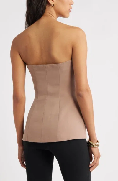 Open Edit Tunic Tube Top In Gray