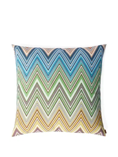 Missoni Kew Zigzag-patterned Cushion (60cm X 60cm) In Multi