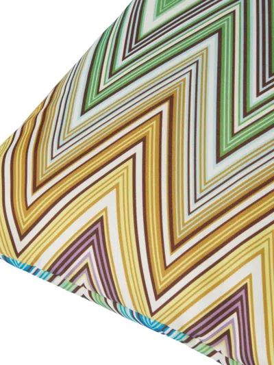 Missoni Kew Zigzag-patterned Cushion (60cm X 60cm) In Multi