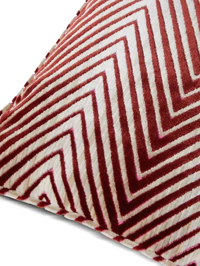 Missoni Home Ziggy 40x40 Cm Viscose Blend Zigzag Cushion In Pattern