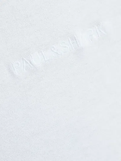 Paul & Shark X-soft T-shirt In Interlock Cotton In Gray