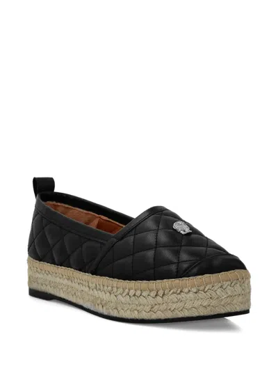 Philipp Plein Espadrillas Matelasse Skull In Black