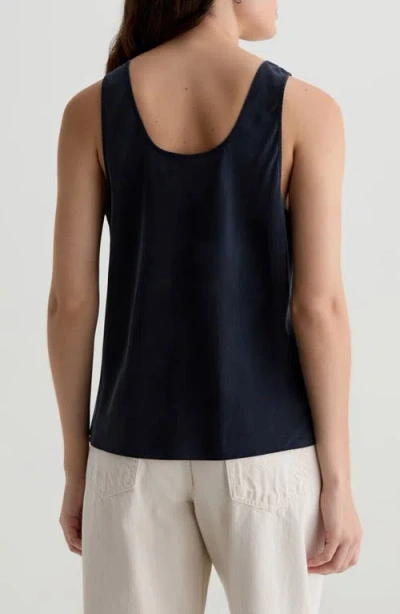 Ag Nicola Scoop Tank In Black
