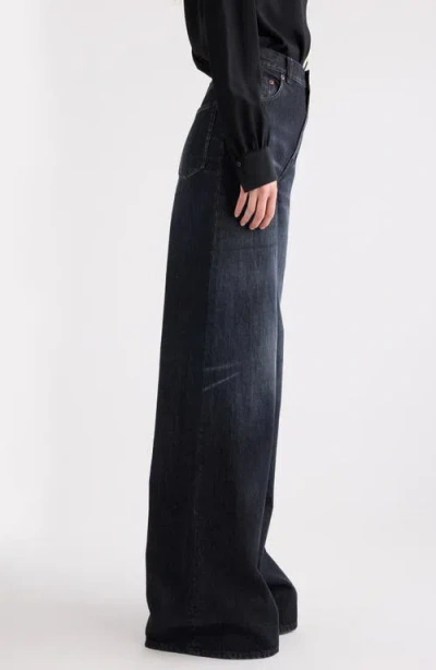 Chloé Loose Black Washed Jeans