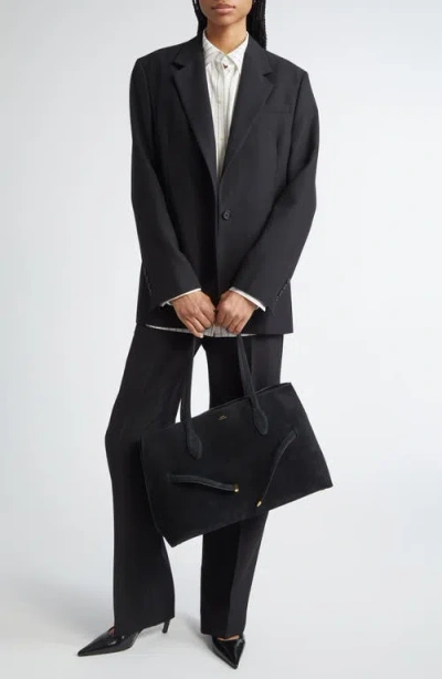 Totême Toteme Classic Stripe Button-up Shirt In White