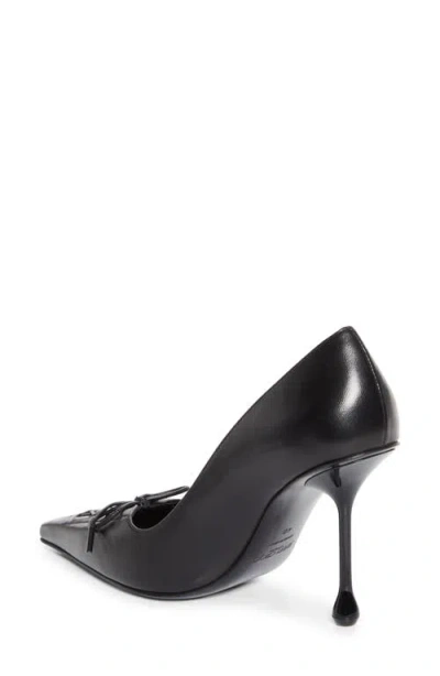 Jimmy Choo Scarlett 95 Leather Pumps In Black