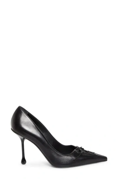 Jimmy Choo Scarlett 95 Leather Pumps In Black