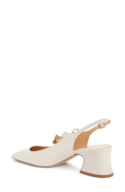 Chloé Charms" In White