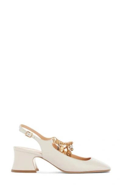 Chloé Charms" In White