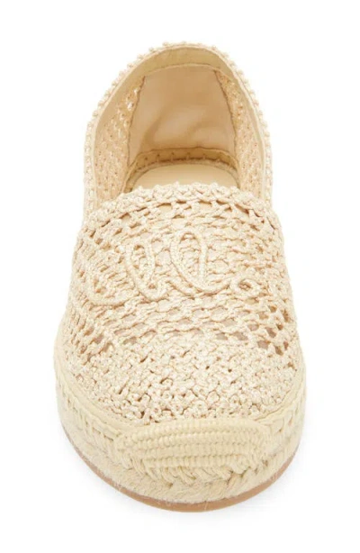Chloé Chloe Women Isla Espadrillas Shoes In Neutral