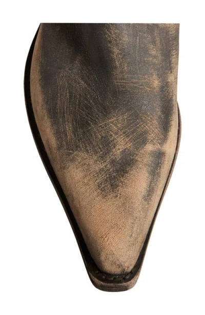 Khaite Clive 25 Leather Boots In Multi