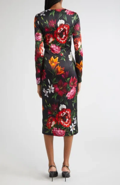 Dolce & Gabbana Dolce&gabbana Women Floral Print Dress In Multi