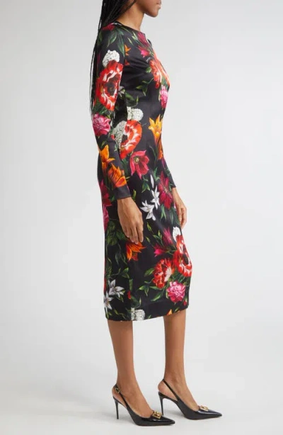 Dolce & Gabbana Dolce&gabbana Women Floral Print Dress In Multi