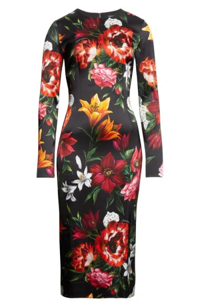 Dolce & Gabbana Dolce&gabbana Women Floral Print Dress In Multi