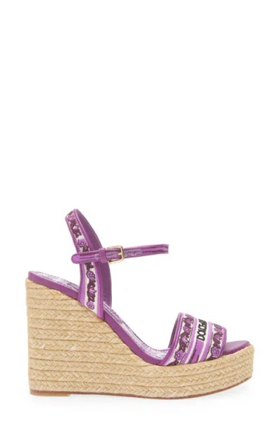 Dolce & Gabbana Sandals In Purple