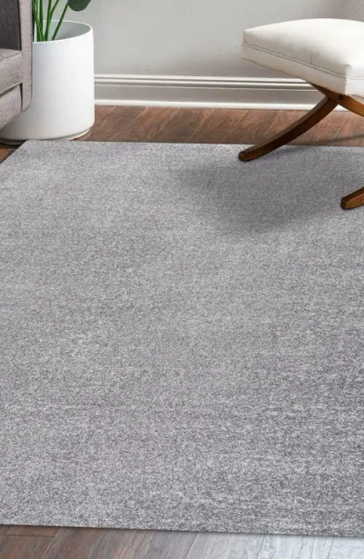 Jonathan Y Haze Solid Low-pile Area Rug In Gray