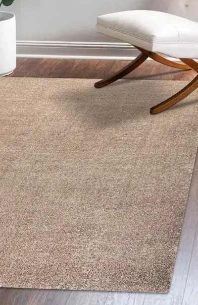 Jonathan Y Haze Solid Low-pile Area Rug In Neutral