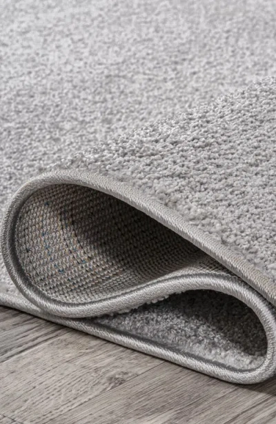 Jonathan Y Haze Solid Low-pile Area Rug In Gray