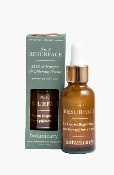 Botanicary No. 3 Resurface Aha & Enzyme Brightening Nectar In Gold