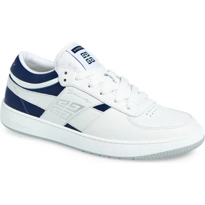 Givenchy G Move Low-top Leather Sneakers In White