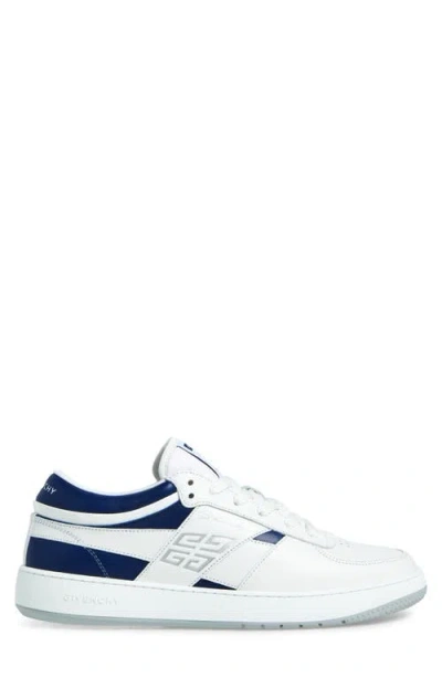 Givenchy G Move Low-top Leather Sneakers In White