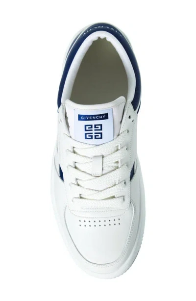 Givenchy G Move Low-top Leather Sneakers In White