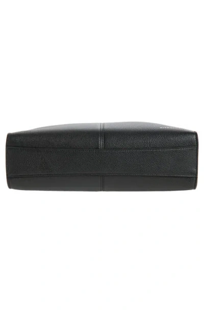 Givenchy Medium Grained Leather Belted Shoulder Bag In Black