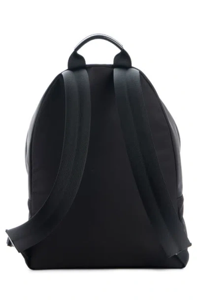 Givenchy Black Backpack With Adjustable Shoulder Straps And Logo On Front In Tech Fabric Man