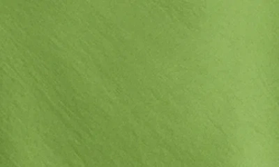 Kenneth Cole Satin Miniskirt In Green