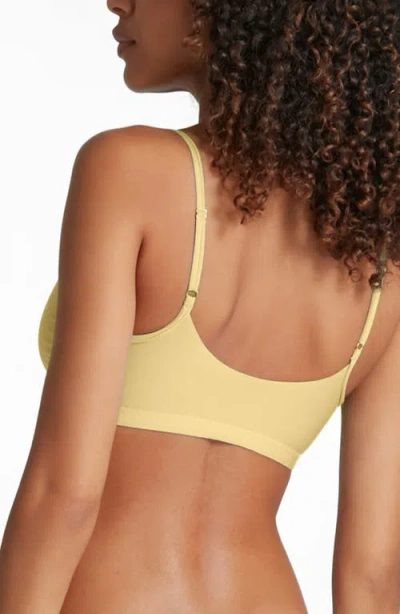 Commando Butter Bralette In Yellow