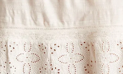 Lucky Brand Women's Embroidered Cotton Sleeveless Top In Neutral