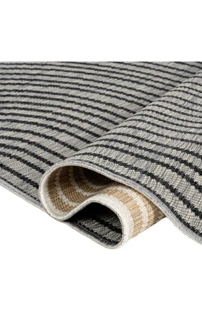 Jonathan Y Zephyr Mid-century Modern Arch Stripe Reversible Machine-washable Indoor/outdoor Area Rug In Pattern