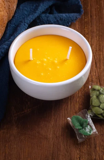 Southlake Gifts Pumpkin Soup Bowl Scented Candle In Multi