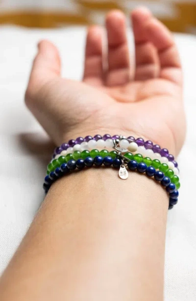 Tiny Rituals Libra Bracelet Set In Multi