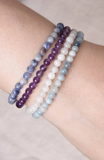 Tiny Rituals Pisces Bracelet Set In Multi